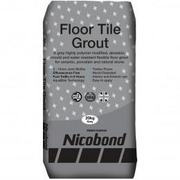 Nicobond Floor Tile Grout Grey 20kg