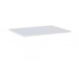 Look Modular Marble Worktop 60x46x1.5cm White Matt