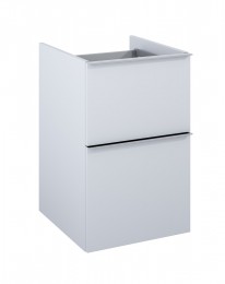 Look Modular Wall Hung Base Unit 40cm 2 Drawer Matt Stone