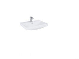 Look Ceramic 60cm 1 Taphole Wash Basin 65mm Thick 