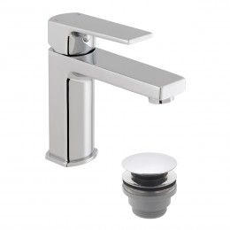 Osborne Monobloc Basin Mixer with Clicker Waste