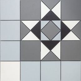 Blenheim Victorian Porcelain Grey Mixed Floor Tile 338x338mm