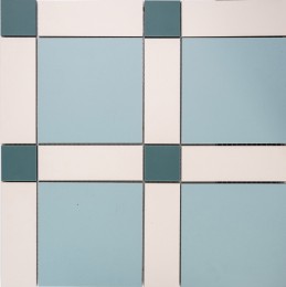 Chatsworth Victorian Porcelain Mint Green Floor Tile 385x385mm