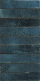 Beaumont Cobalt Blue Brick Floor and Wall Tile 300x600mm