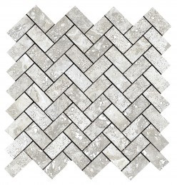 Imperial Alabastrino Herringbone Mosaic 305x305mm