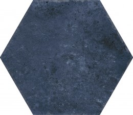 Organic Blue Plain Hex 230x270mm