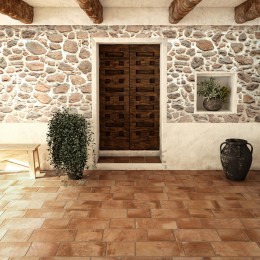 Rustic Cotto Porcelain Wall And Floor 500x300mm