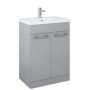 Appeal 60cm 2 Door Basin Unit Light Grey