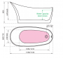 1501-1600mm Acrylic for ; Finish -