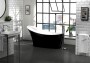 Highgrove Freestanding Bath Gloss Black 1720 x 730mm