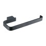Noir D Series Matt Black Open Towel Holder