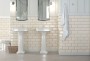 Synergy Metro Underground Bevel Classic Cream Ceramic Wall Tile 200x100mm