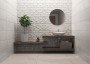 Scandinavia White Ceramic Wall Tile 300x600mm