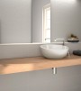 Ambient White Decor Ceramic Wall Tile 200x600mm
