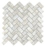 Imperial Trevi Herringbone Mosaic Porcelain Floor and Wall Tile 305x305mm