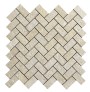 Imperial Navona Herringbone Mosaic Porcelain Floor and Wall Tile 305x305mm