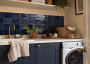 Small Format Blue/Purple Smaller Format Under 150x150 Ceramic for Wall; Finish - Gloss/Polished