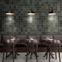 Zellige Olive Grey Ceramic Wall Tile 130x130mm