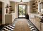 Cathedral Victorian Black Porcelain Floor Tile 93x93mm