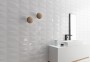 Whites --and-- Plain Colour Collection White Medium Format 260x410 - 595x595 Ceramic for Wall; Finish - Gloss/Polished