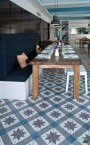 Patterned --and-- Statement White Small Format 150x150 - 250x400 Porcelain for Wall/Floor; Finish - Matt