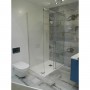Cement effect Blue/Purple Large Format Over 600x600 Porcelain for Wall/Floor; Finish - Gloss/Polished