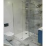 Cement effect Blue/Purple Large Format Over 600x600 Porcelain for Wall/Floor; Finish - Gloss/Polished