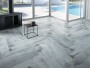 Cement effect Blue/Purple Large Format Over 600x600 Porcelain for Wall/Floor; Finish - Gloss/Polished