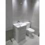 Stone effect White Medium Format 260x410 - 595x595 Porcelain for Wall/Floor; Finish - Gloss/Polished
