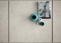 Cement effect White Large Format Over 600x600 Porcelain for Wall/Floor; Finish - Natural