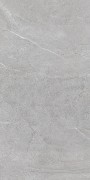 Stone effect Grey/Silver Large Format Over 600x600 Porcelain for Wall/Floor; Finish - Natural