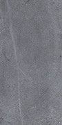 Stone effect Black/Dark Grey Large Format Over 600x600 Porcelain for Wall/Floor; Finish - Natural