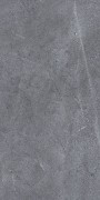 Stone effect Black/Dark Grey Large Format Over 600x600 Porcelain for Wall/Floor; Finish - Natural
