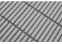 Kit-Kat Gloss Bone Porcelain Stick Mosaic 282x308mm