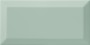 Metro Underground Bevel Pale Turquoise Ceramic Wall Tile 100x200mm