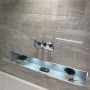 Castello Chambord Grey Polished Porcelain Wall and Floor Tile 600x1200mm 