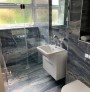 Blue/Purple Large Format Over 600x600 Porcelain for Wall/Floor; Finish - Gloss/Polished