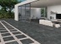 Nevis Anthracite Outdoor Tile 592x592x20mm