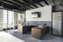 Patterned --and-- Statement Blue/Purple Large Format Over 600x600 Porcelain for Floor; Finish - Textured