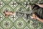 Altea Corbeta Green Porcelain Floor Tile 500x1000x20mm