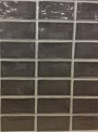 Black/Dark Grey Small Format 150x150 - 250x400 Ceramic for Wall; Finish - Gloss/Polished
