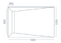 Linear  1401 - 1500mm  for ; Finish -