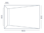 Linear  1701-1800mm  for ; Finish -