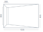 Linear  1401 - 1500mm  for ; Finish -