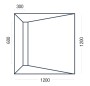 Linear  1001 - 1200mm  for ; Finish -