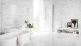 Stone Effect White Medium Format 260x410 - 595x595 Ceramic for Wall; Finish - Gloss/Polished