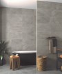 Marble Effect Black/Dark Grey Medium Format 260x410 - 595x595 Ceramic for Wall; Finish - Matt