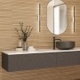 Tokyo Slatwood Natural Ceramic Wall Tile 310x610mm