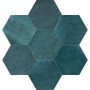 Small Format Blue/Purple Small Format 150x150 - 250x400 Porcelain for Wall/Floor; Finish - Gloss/Polished