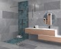 Touchstone Dark Grey Matt Polished Porcelain Wall and Floor Tile 450x900mm